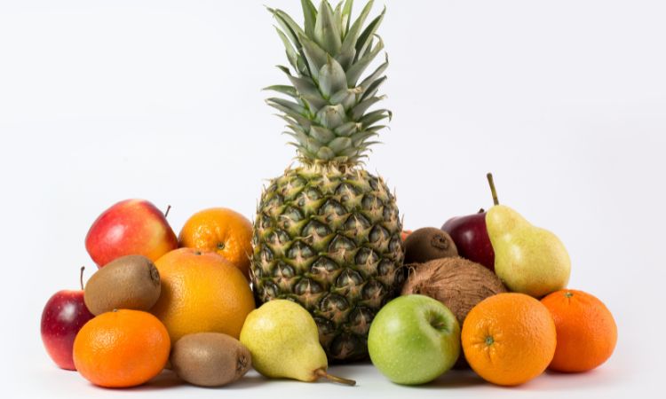 Frutta fresca, perfertto alimento per alimentazione e guida